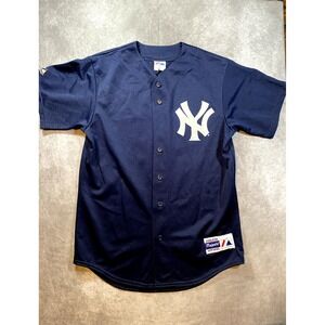 VTG Jason Giambi Men's Size Medium Majestic Away Jersey #25 New York Yankees